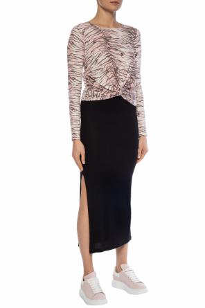 ‘tygers’ patterned top with long sleeves, zdjęcie 2 ‘tygers’ patterned top with long sleeves od AllSaints